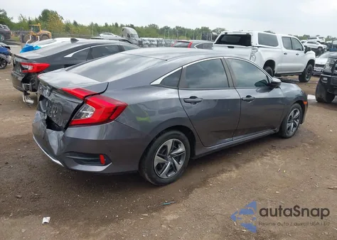 2019 Honda Civic Lx from USA, damaged, VIN 2HGFC2F66KH589953